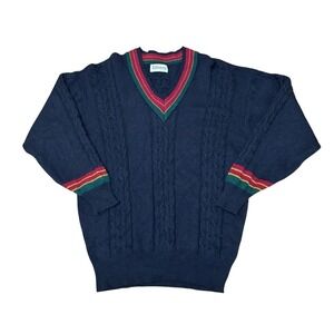 Vintage Kilkenny Sweater‎ Adult Medium Blue Ireland 100% New Wool